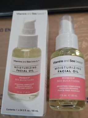 Vitamins and Sea Beauty Moisturizing Facial Oil - Rosehip Sea Buckthorn